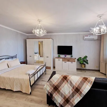 Жк Арбат Однокомнатная Стильная Apartment Almaty Exterior photo